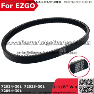 Clutch Drive Belt for EZGO Golf Cart 4 Cycle 1994-2009 Fits 72024-G01 72025-G01