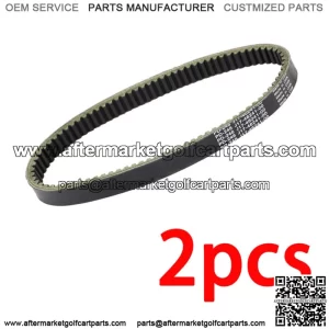 2PCS Clutch Drive Belt For 1976-1989 Yamaha G12 Cycle Gas Golf Cart J10-46241-00