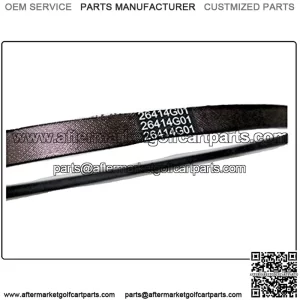 (New EZGO Golf CART Starter Generator Belt 1991-CURRENT 4 Cycle EZGO 26414G01 630587 (Other Models in Description + Free Useful Ebook)