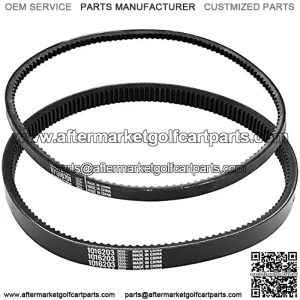 Club Car DS Precedent Drive Belt DS Starter Generator Belt Kit Fit Golf Cart DS 1997-UP and Precedent 2004-UP, Replace 1016203, 101916701