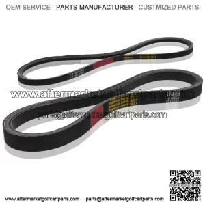 Club Car Clutch Drive & Starter Generator Belts 1997-Up DS & 2004-Up Precedent