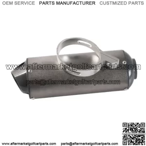 Universal Motorcycle 38mm Exhaust Muffler Removable Silencer Pit Dirt Bike ATV