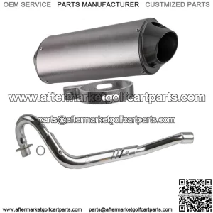 38mm Exhaust Muffler Pipe Kit For Pit Dirt Bike Motocross BBR Kawasaki KLX110