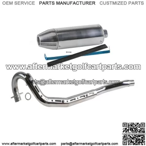 28mm Exhaust Pipe + Muffer Clamp For Honda CRF70 XR70 Dirt Pit Bike 110CC 125CC