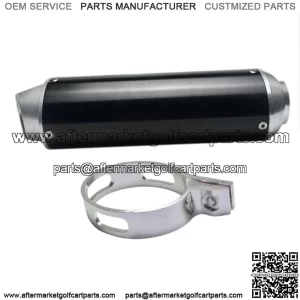 38mm CNC Exhaust Muffler Pipe 110 125 150cc Dirt Bike Pit Atomik SDG Thumpstar