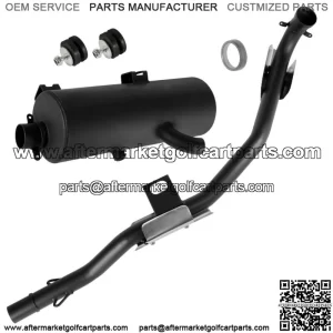 Exhaust Muffler w/ Pipe Gasket fits Polaris Sportsman 500 4x4 1996 1997 - 2000