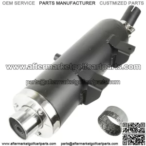 Exhaust Muffler W/ Spark Arrester for Yamaha Raptor 660R YFM660R 4X4 2002-2005