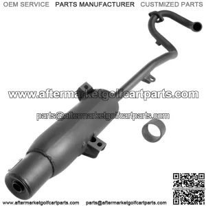 Exhaust Muffler w/ Pipe Gasket fits Honda 18300-HC4-000 18300-HC4-750