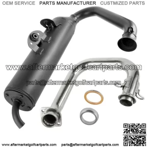 Exhaust Muffler Silencer Pipe w/ Gasket for Yamaha Viking 700 YXM700 4X4 2014-21