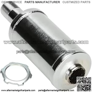 Exhaust Muffler Silencer for Predator 196cc 212cc 420cc CT200u CT200u-ex BT200x CC100x CT100u Mini Bike Go Kart KT196 Massimo Baja MB200 MB165 GX160 GX200 Clone Engine Performance Parts Silver