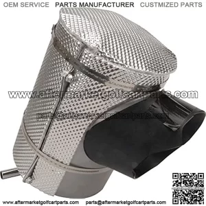 Design Engineering 010385 Yamaha G29 2007-14 Golf Cart Muffler Shield