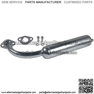 Exhaust Pipe With Muffler Fit Predator 212cc 196cc Go Kart,For Honda GX160,GX200
