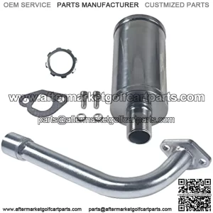 Exhaust With Muffler For: Predator 196cc,212cc, GX160, GX200
