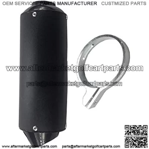 Parts Club Motorcycle Exhaust Muffler Silencer Fits for 140cc 150cc 160cc 125cc 38MM 1.5" inch Dirt Pitbike Lifan Yx Stomp SDG Removable Pit Dirt Bike ATV Universal