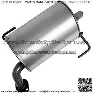 Exhaust Quiet-Flow SS 52492 Direct Fit Exhaust Muffler Assembly