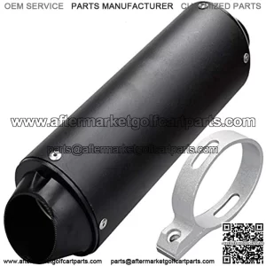 28mm Exhaust Pipe Muffler Clamp for 50cc 110 125cc Quad Dirt Pit Bike CRF XR 50 SSR Thumpstar TTR YCF ATV Black