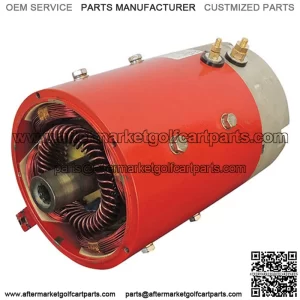 Club Car IQ Regen Motor, High Torque, Long Stack Motor (10 Spline)