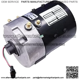36/48V Electric Advanced Motor 73445-G02 DE2-4007 with Speed Sensor Replace for 1995-2010 E-Z-GO TXT 36-Volt 4.45HP PDS/DCS Motor Golf Cart Motor