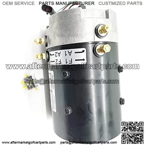 Drive Motor ZQS48-3.8-T ZQS48-3.8-T1 Replace Compatible with 48 Volt 3.8kW Electric Drive Motor 07-UP Tomberlin E-Merge Electric Golf Cart