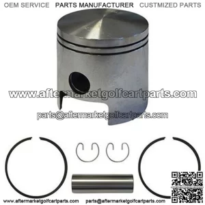 EZGO Piston and Piston Ring Assembly in Standard Size (Fits EZ-GO 2-cycle Gas 1980-1988)