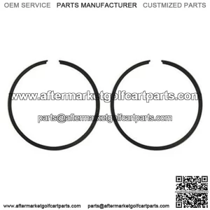 EZGO Piston Ring Set of 2 in Standard Size (Fits EZ-GO 2-cycle Gas 1976-1994)