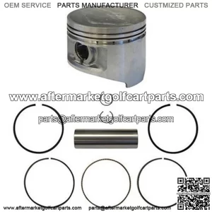 Club Car DS/ Precedent Piston and Piston Ring Assembly - .50mm Oversized (Fits 1992+)