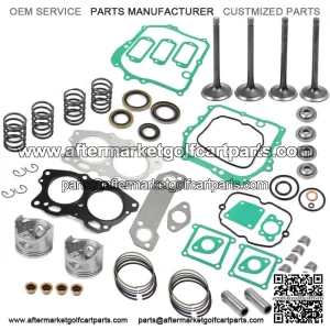 Engine Rebuild Kit Piston Gasket Valve For EZGO Golf Cart Robin 350cc 1996-02