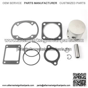For Yamaha G1 2-Cycle Gas Golf Cart Top End Piston Kit w/Gaskets | Standard Bore