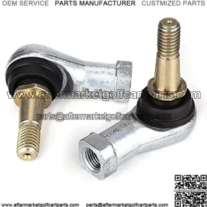 Ball Joint Tie Rod End Kit for EZGO TXT 2001-up Electric & Gas Golf Cart, OEM# 70902-G01 70902-G02, Set of 2 (Driver & Passenger Side)