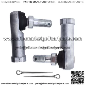 2 Steering Tie Rod End (RH thread) for Club Car Precedent G&E Golf Cart Kart 04+