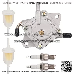 Physeed 1014523 Fuel Pump Replacement for Club Car Gas Golf Cart DS & Precedent from 1984 to present 290FE & 350FE Kawasaki Engines