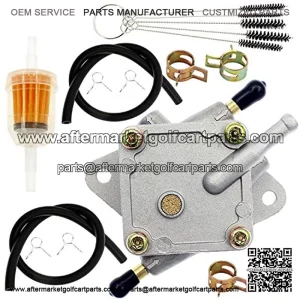Fuel Pump Compatible for Gas Club Car Golf Cart 2-Cycle 1990 1/2 thru - 1991 1992 1993 25294-G1 S-5146 25294G1 S5146 5146