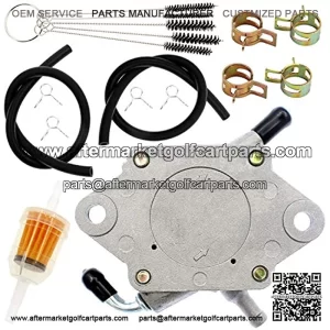 Fuel Pump Compatible for Kawasaki 290FE 350FE Club Car Golf Cart DS Precedent Yamaha G8 G11 G14 G16 G20 G22 4-Cycle Engine 1014523 S5136 FP002 JN6-F4410-00 JN6F441000 JF2-24410-20 JF22441020