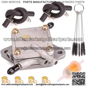 Fuel Pump for EZGO TXT & Medalist 1994-2003 4-Cycle Gas Golf Cart with 295cc 350cc Robin Engine, Replace OEM# 72021-G01 S5148