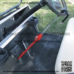 Golf Cart Pedal to Wheel Lock - "The CLUB" Security Bar (Fits All Carts)