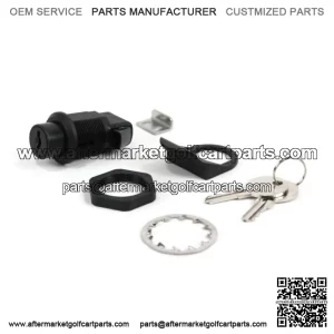 Universal Glove Box Dash Lock Kit for Club Car DS, Precedent & Tempo Golf Carts