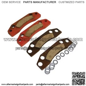 Golf Cart Disc Brake Pads - Replacement Set of 4