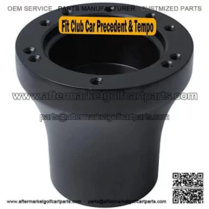 Golf Cart Steering Wheel or Adapter Hub for Golf Cart Club Car and Club Car Precedent Yamaha Golf Carts (Not Universal Adapter&Check Variations Below)