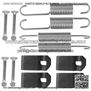 Club Car Brake Shoes Spring Kit Fit 1980 UP DS & Precedent Club Car Brake Kits Golf Carts Brake Shoes Kit Gas/Electric 1018163-01,1011466