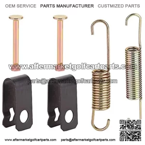 Golf Carts Brake Shoes Spring Kit for Club Car DS & Precedent 1980-up Gas/Electric# 1018163-01, 1011466