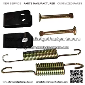 Dr.Acces Golf Cart Brake Shoes Spring Kit for Club Car Brake Parts for Club Car DS (1981Up) and Precedent Gas/Electric. Replace# 1018163-01, 1011466