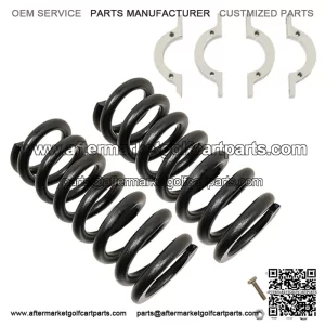 Yamaha Drive-2 Golf Cart Heavy Duty Rear Coil Springs (Fits 2017+ GAS / EFI)