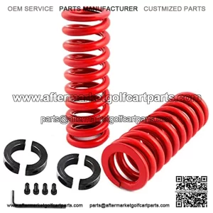 Yamaha G29 Shock Springs Heavy Duty Rear Coil Spring Fits for Golf Cart G14, G16, G19, G20, G22, G29 Yamama Golf Carts Jake's Spring(2PCS) in Blue/Black/Yellow/Red