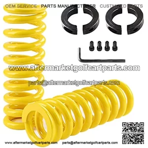 Golf Cart Shock Springs Fits Yamama Golf Cart G14, G16, G19, G20, G22,G29 Heavy Duty Rear Suspension Coil Spring