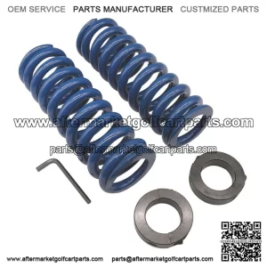 Yamaha G14, G16, G19, G20, G22, G29 Blue Heavy Duty Rear Shock Coil Spring Kit