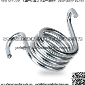 Brake Pedal Torsion Return Spring for EZGO TXT 1994-up Gas/Electric PDS Golf Cart, OEM# 70676-G01 70676G01