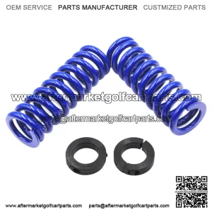Blue Drive Golf Cart Heavy Duty Rear Coil Springs For Yamaha G14 G16 G19 G22 G29