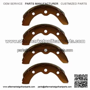Manual Adjusting Brake Shoe Set for Club Car DS Golf Carts 1981-1994
