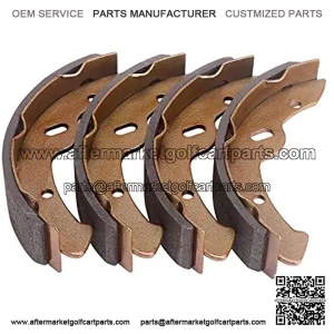 Golf Cart Brake Shoes for EZGO TXT 1997-2009.5, EZGO RXV Gas 2008-up, Workhorse 1996+, Yamaha G9-G28 1994-2006, Cushman Columbia Motrec Melex etc. OEM# 27943G01 70794G01 70795G01