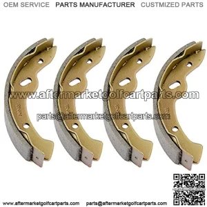 EZGO Golf Cart Replacement Brake Shoes 27943G01 70795G01 Fits E-Z-GO Medalist 1997 Up EZGO TXT 1996+, Workhorse 96+, Yamaha G14-G22 94-06